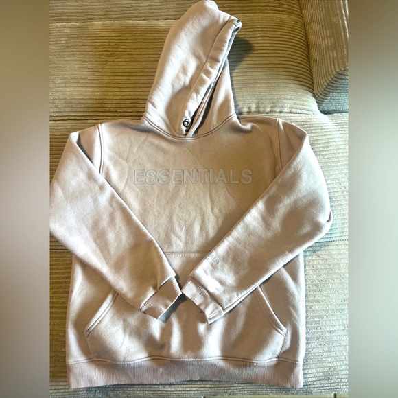 Essentials Fear Of God Hoodie Medium unisex Gray EUC Sweater Sweatshirt - Picture 1 of 11